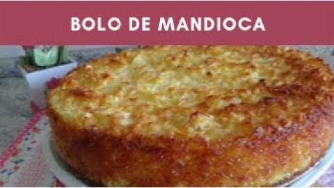 BOLO DE MANDIOCA COM COCO – DELICIOSO E FÁCIL DE FAZER