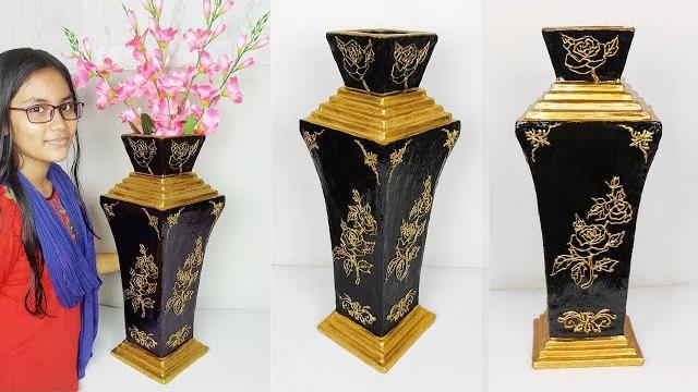 Faça Lindos Vasos Usando Isopor