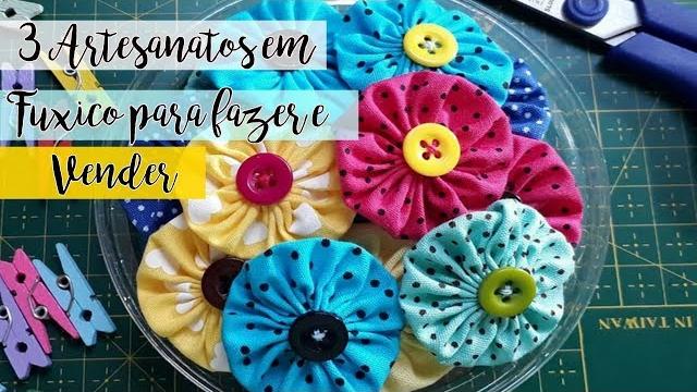 Modelos de Artesanatos em Fuxico
