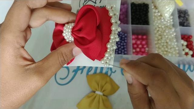 Bordado de pérolas