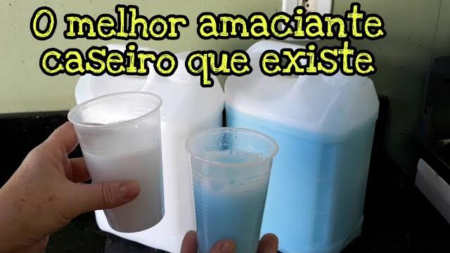 O melhor amaciante caseiro que existe super concentrado e perfumado