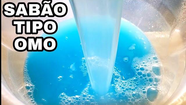 SABÃO TIPO OMO FÁCIL E BARATO
