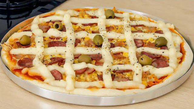 A MELHOR PIZZA CASEIRA DO MUNDO – MASSA PROFISSIONAL BÁSICA