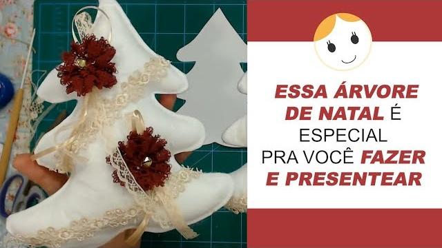 ESSA ÁRVORE DE NATAL É ESPECIAL PRA VOCÊ FAZER E PRESENTEAR