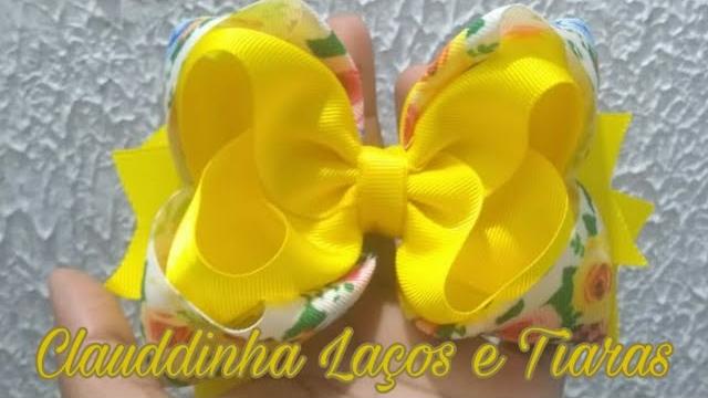 Laço Boutique Sobreposto Com amora Invertido