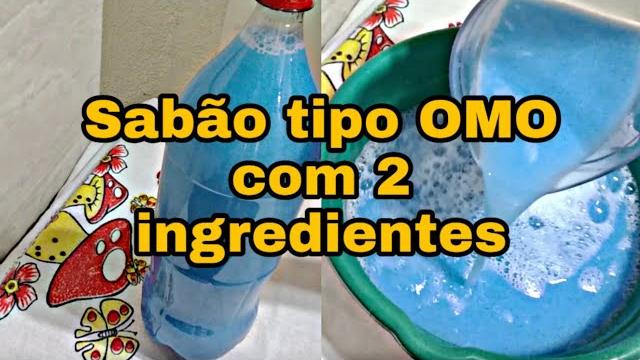 Sabão Tipo Omo Caseiro com 2 Ingredientes