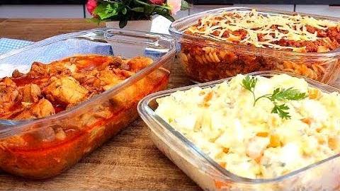 Em Menos de 3 Minutos, Aprenda a Fazer esse Almoço Completo, Fácil e Rápido