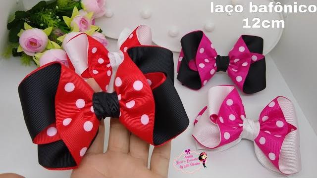 Laço da Minie no Bico de Pato