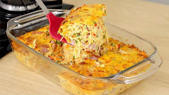 Omelete de Forno Super Fácil e Rápida