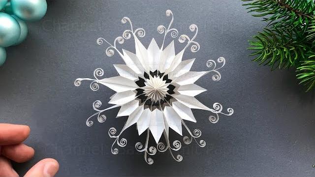 Estrela de Natal com Papel