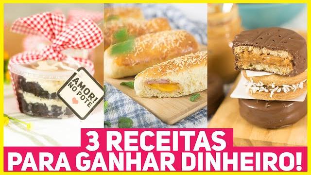 3 Receitas Deliciosas para Você Ganhar Dinheiro