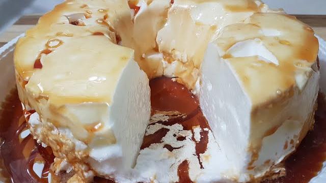 Delicioso Pudim de Claras