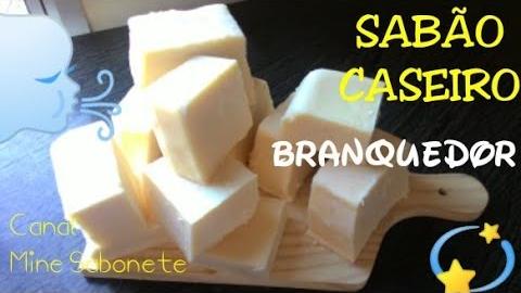 Tudo Branco com Sabão em Barra Clareador