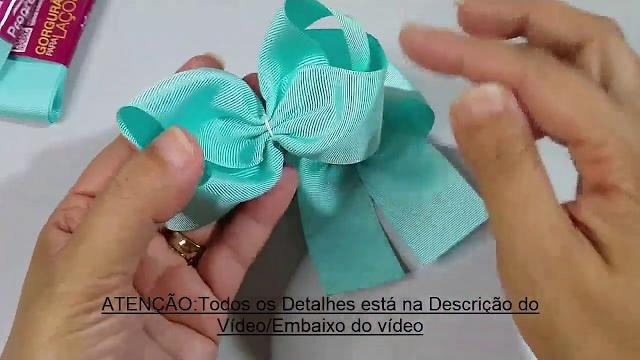 Laço com Fita N° 9
