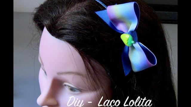 Como fazer uma Linda Tiara com Laço Lolita