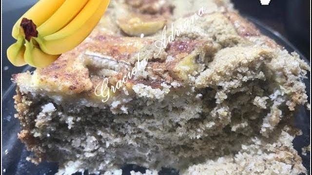 Bolo de Banana com Canela muito Fofo