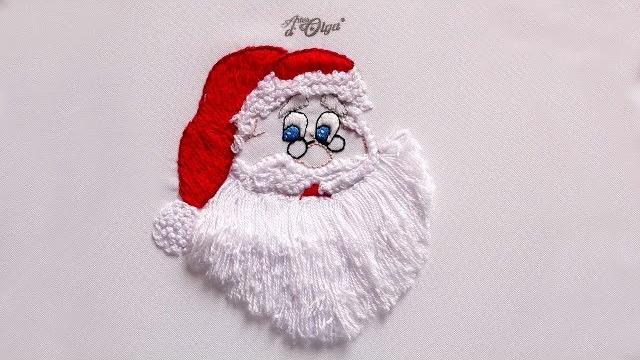 Como Bordar Papai Noel