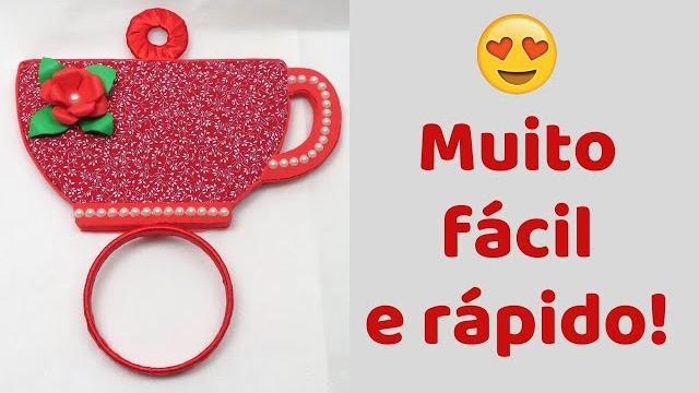 Como fazer Porta Pano de Prato com Materiais Recicláveis
