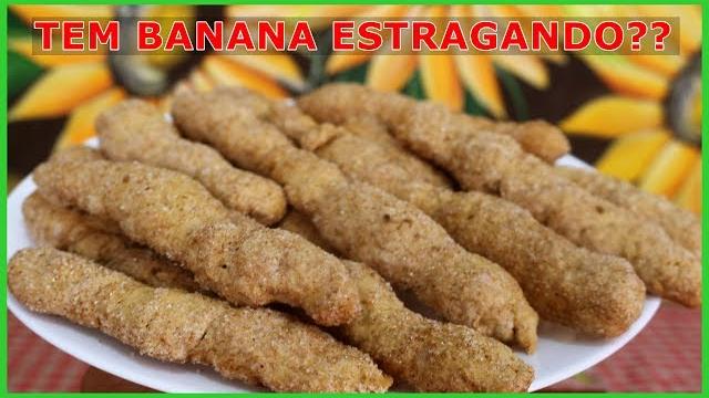 BISCOITINHO CROCANTE DE BANANA COM CANELA