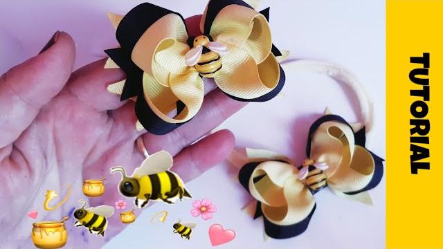 Laço  Boutique tema abelhinha