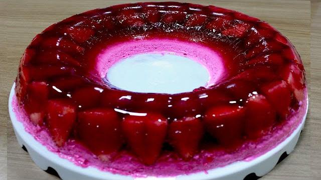 Sobremesa de Morango com 3 Ingredientes