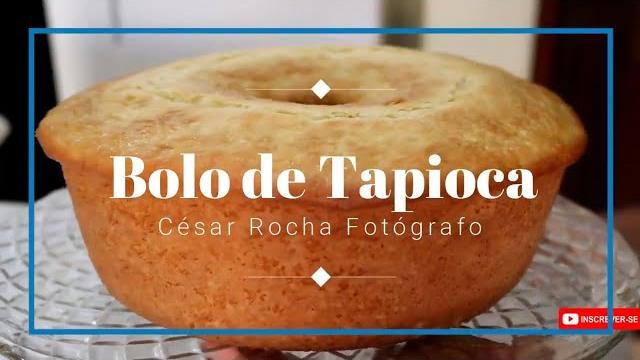 Bolo de Tapioca Simples e Gostoso