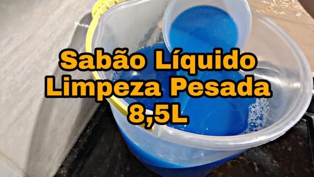 Sabão Liquido para Limpeza Pesada