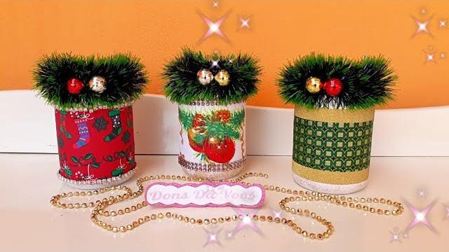 Como Fazer Decoração Natalinas em vidros