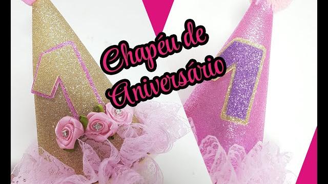 Como Fazer Chapéu de E.V.A para Aniversario