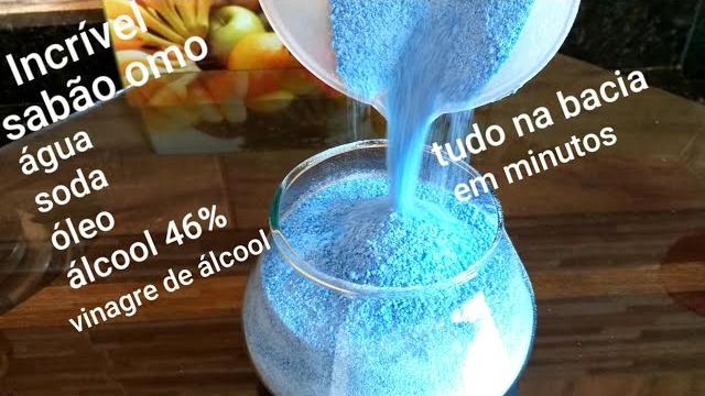 Sabão Omo Com 46% de Vinagre e Álcool