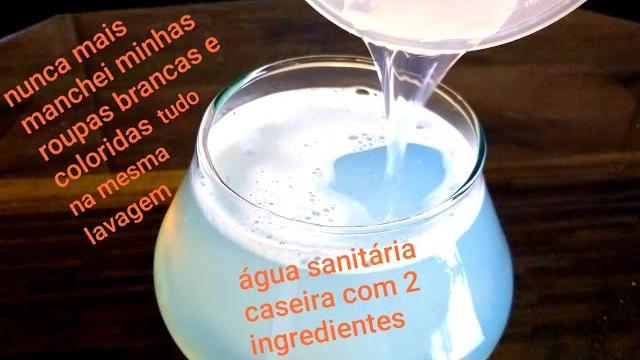 Agua Sanitária para Todas as cores de Roupas