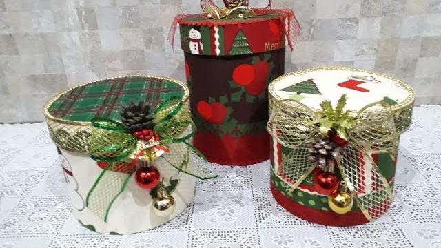 Caixa de Panetone Feita com Papelão