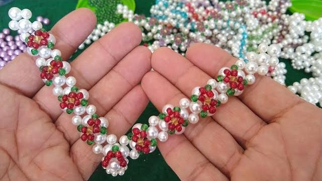 Como Fazer Tramas de Pérola pra Chinelo