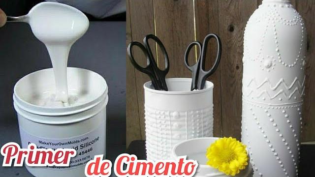 Primer de Cimento Branco para Vidro, Plástico e Lata