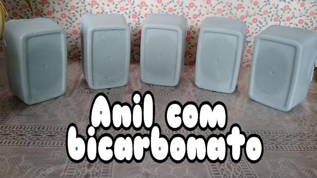 Sabão de Anil com Bicarbonato Tira Manchas e Alvejante