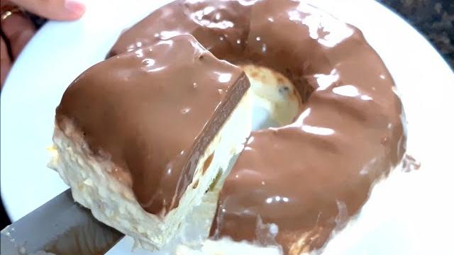 Pudim Sorvete de Banana – sem Gelatina sem Forno Cremoso Fácil