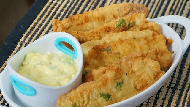 Filé de Peixe Fácil e Rápido a Milanesa