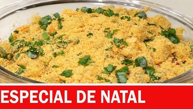 Farofa de Banana Especial de Natal