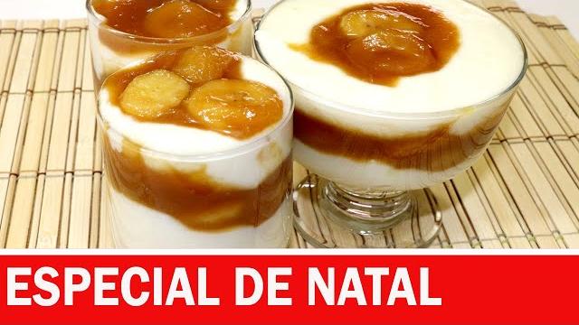 Deliciosa Sobremesa de Banana – Especial de Natal