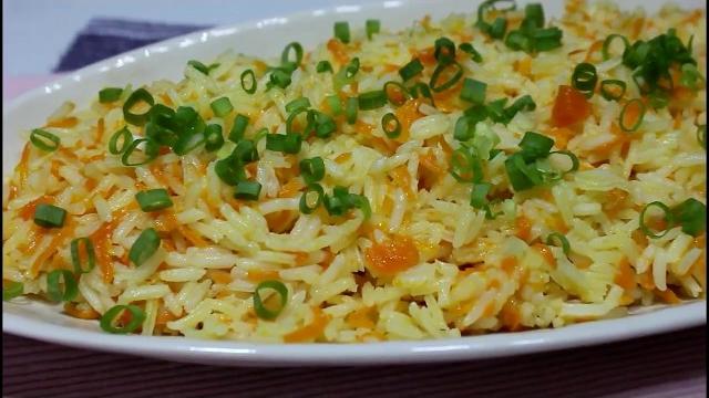 Arroz com Cenoura – Bem Soltinho