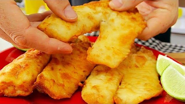 Como Empanar Peixe com Apenas 1 Ingrediente