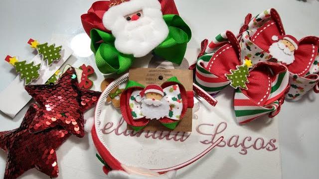 Lindos Acessórios Para Laços Utilizando Enfeites de Natal