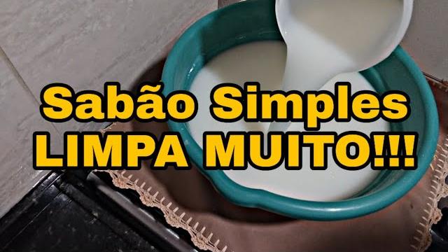 Fiquei Surpresa com este  Sabão Limpa Muito