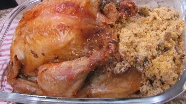 Frango Assado – Como Limpar,Temperar e Assar