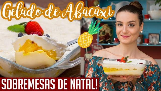 Sobremesa Delícia de Abacaxi na Travessa