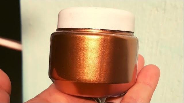 Faça Você Mesma Tinta Caseira Dourada