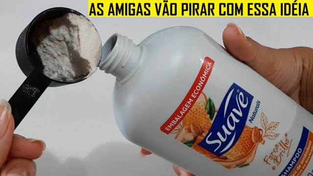 Coloque no Seu Shampoo Aplique Diariamente e Transforme seus Cabelos