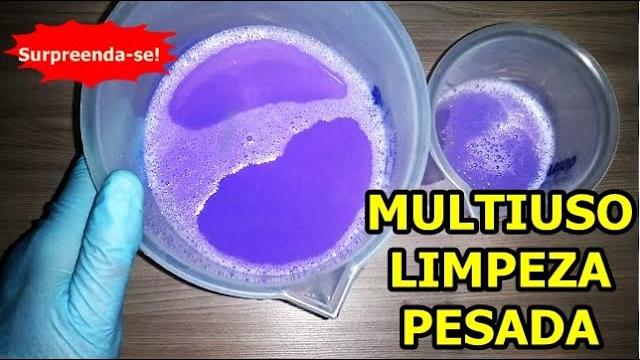 Faça 6 Litro de um Super Multiuso Limpeza Pesada
