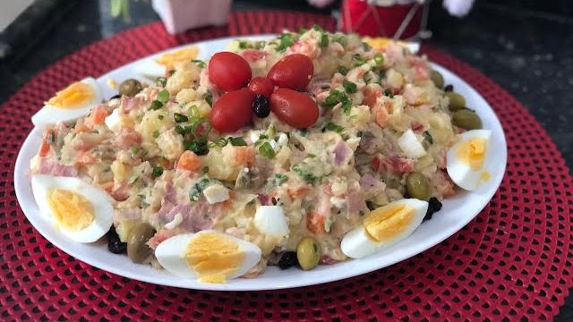 Salada de Maionese Completa