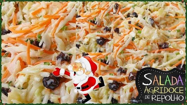 Salada Agridoce de Repolho – Salada para Qualquer Ocasião